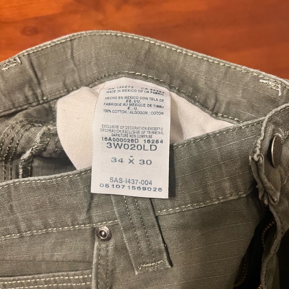 Wrangler Mens Riggs Workwear carpenter pants. Size 34x30 - Picture 4 of 6